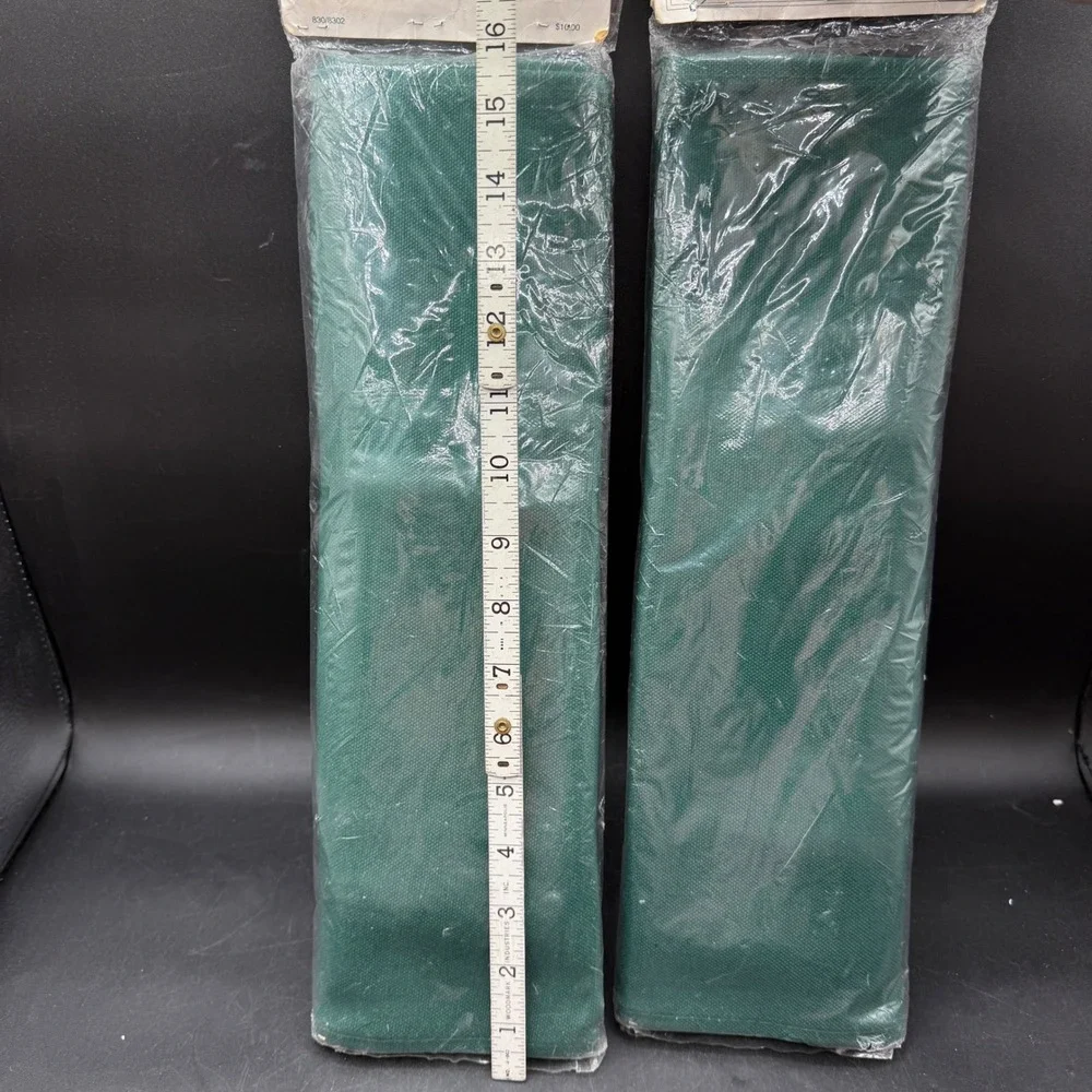 Vintage Pier‎ 1 Imports Directors Chair 2 Replacement Covers Forest Green Canvas